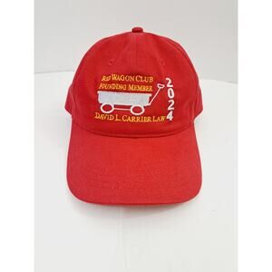 Queensboro Red Wagon Club Founding Member 2024 Hat Cap Adjustable